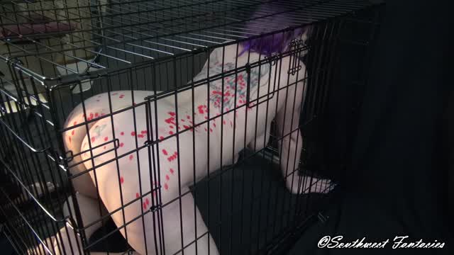Cage Candle Wax and Hitachi.mp4 video from Real Amateurs XXX
