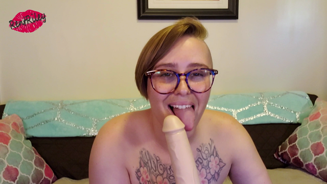What That Tongue Do    Dildo Tongue Tease video from RentRiley