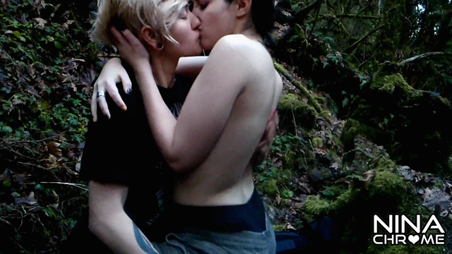 Public Lesbian Forest Fuckery (1st g/g video) Ft. Nina Chrome video from