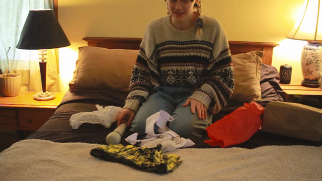 Nerdy Girlfriend Trying on Slutty Schoolgirl Outfit video from River Gray