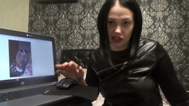 Humiliating your ugly bitches video from Mistress Misha Goldy