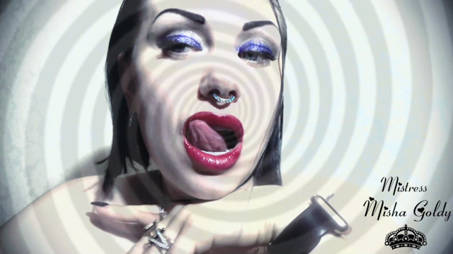 My pink glossy magic lips video from Mistress Misha Goldy