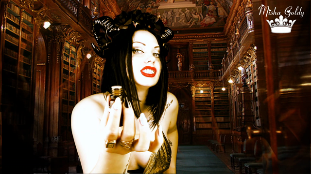 Succubuss  Potion will punish you for lust and make you slave forever! video from Mistress Misha Goldy