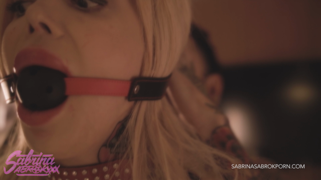 Bondage fuck, deepthroat cumshot video from Sabrinasabrok