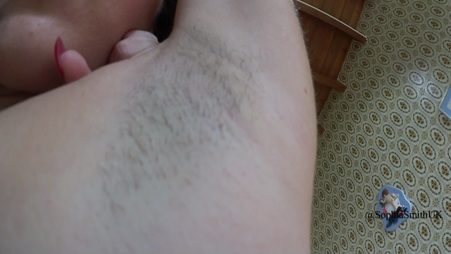 Armpit Shaving video from Sophia Smith