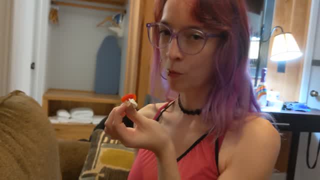 Friends Eating Strawberries with Whipped Cream video from Tawney