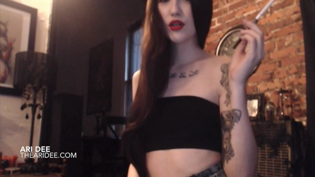 Smoking Tube Top Tease video from Ari Dee
