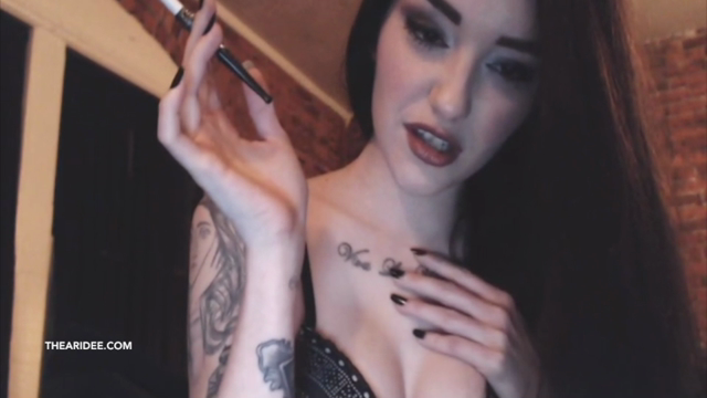 Goddess Smoking Tease video from Ari Dee