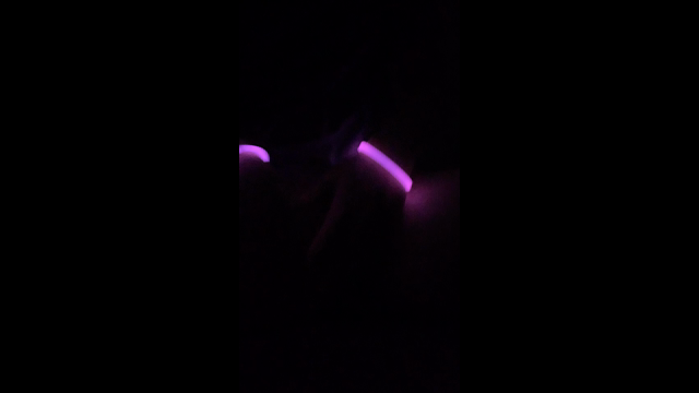 FTM Glow Bracelet Masturbation video from TricksTreats