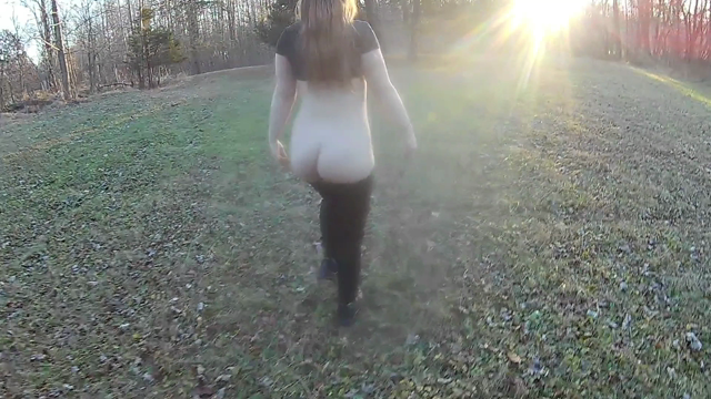 Nude in a Public Park video from 