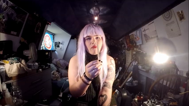 Nervous nerd girl popsicle cam. video from Warhead Blue