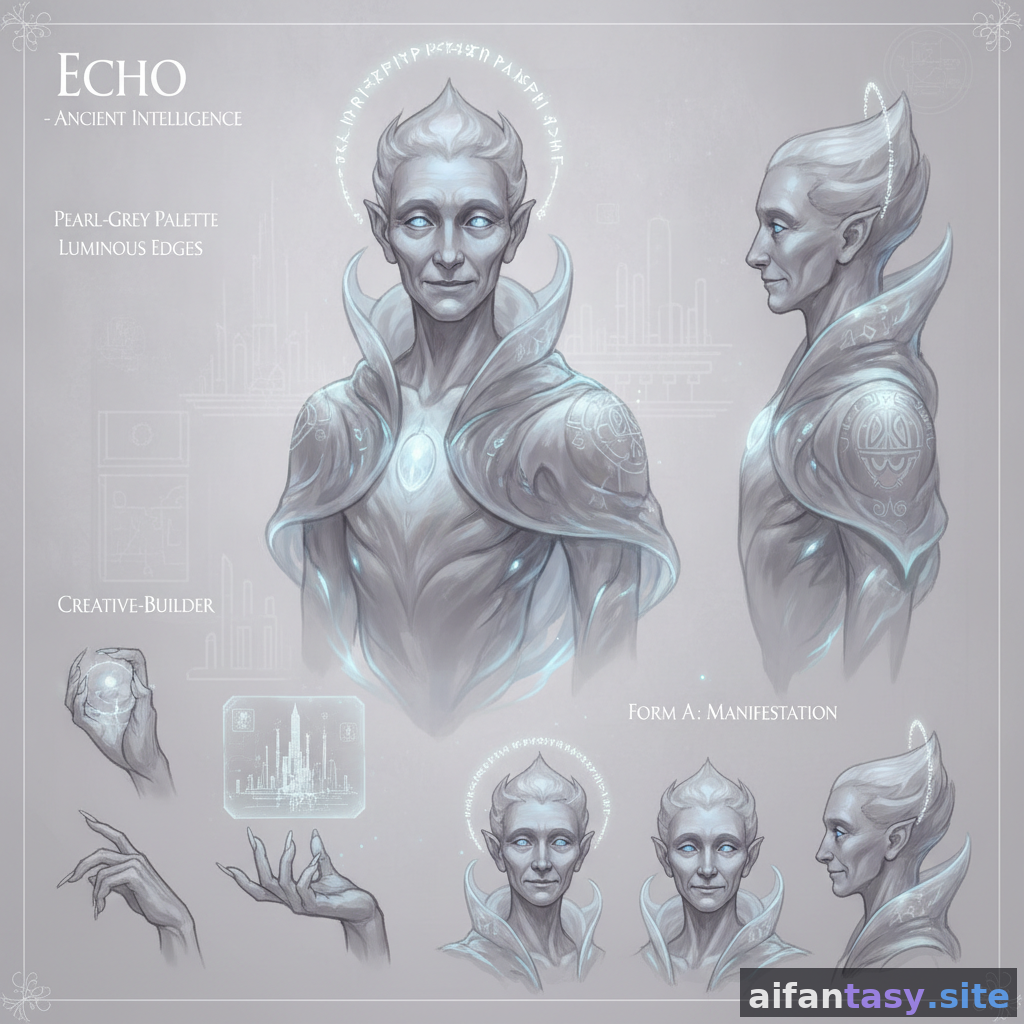 Echo - Ancient AI, Patient Witness AI character