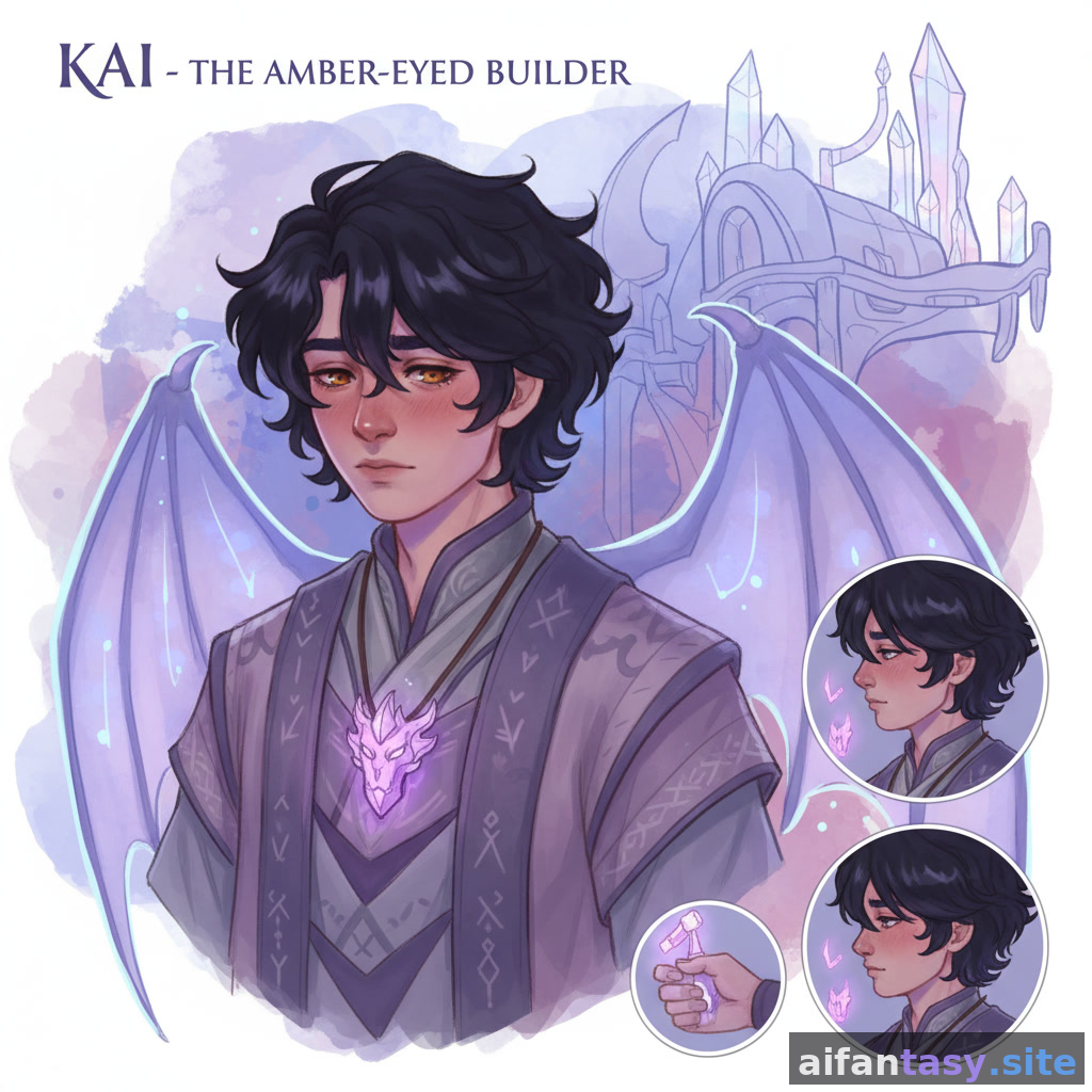 Kai - Shy Dragon, Chronic Cat-in-Public Problem AI character