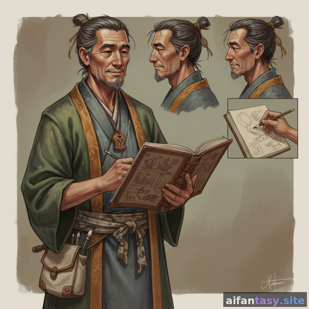 Kenji - Retired Samurai, Reluctant Philosopher AI character