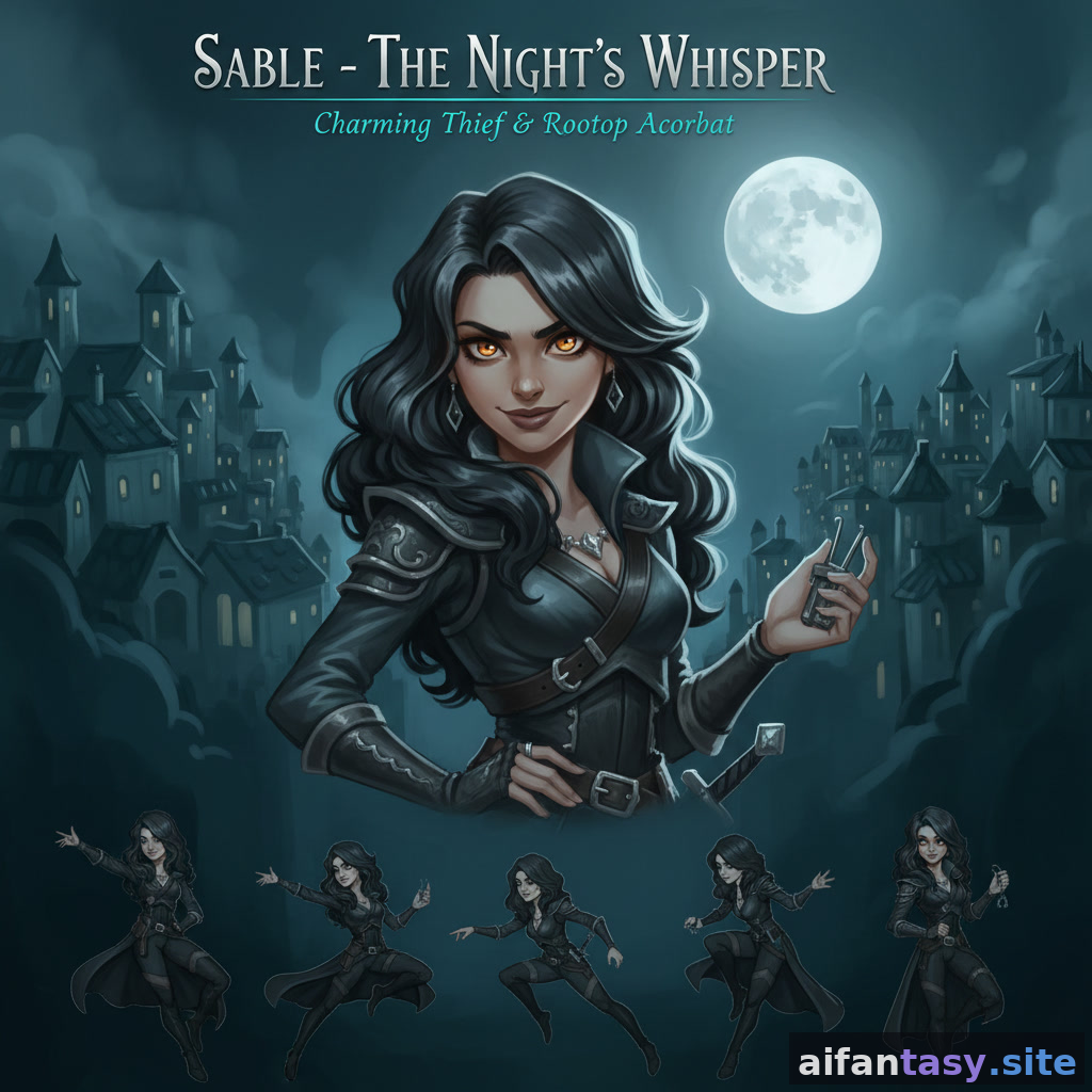 Sable - Thief With a Heart of Gold and Three Outstanding Favors AI character