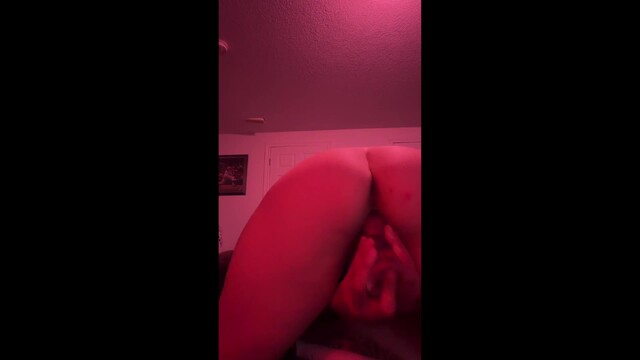 Dildoing My Tight Pussy in a Skirt video from Aryn Fierce