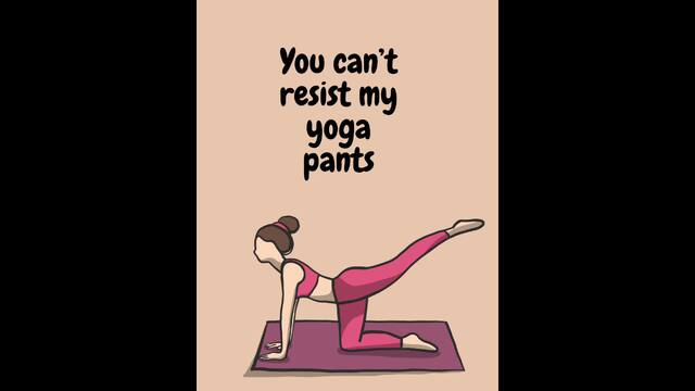 Worship my yoga pants video from BimboBambi