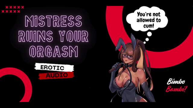 Mistress ruins your orgasm video from BimboBambi