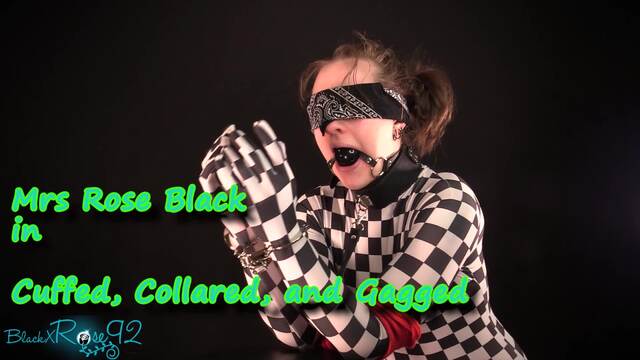 Cuffed, Collared, and Gagged video from BlackxRose92