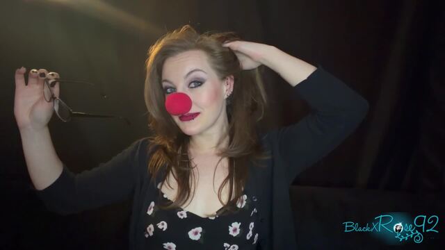 Cute Clown Nose Poses video