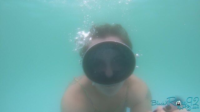 Underwater Duct Tape Bondage video from BlackxRose92