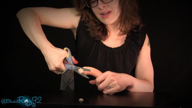 Dildo Destruction video from BlackxRose92