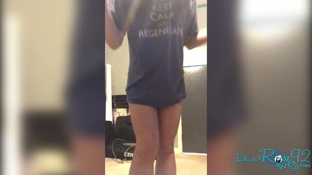 Taboo MILF JOI Quickie and Strip Tease video from BlackxRose92