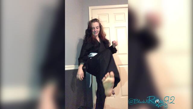 Karate Suit Selfies video from BlackxRose92