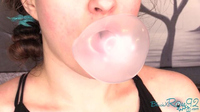 All Natural Bubblegum Popping All Over My Face video from BlackxRose92