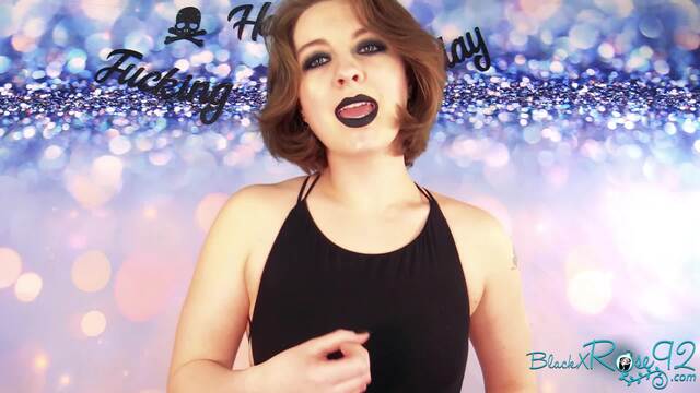 30 Orgasms Gooning JOI For My Birthday video from BlackxRose92