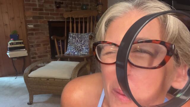 Humiliating Your Tiny Dick With My Giant Magnifying Glass video from 