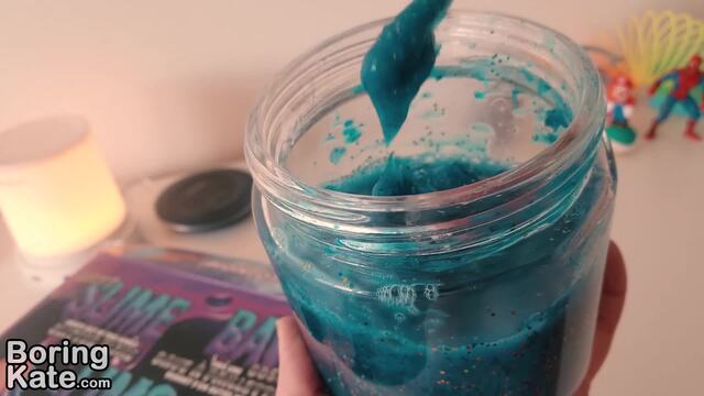 Playing With Messy Galaxy Goo video from BoringKate