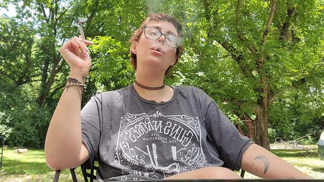 Relaxing Morning Smoke video from Cassidy Love