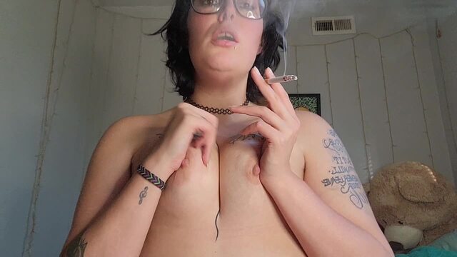 Showing Off My Curves While I Smoke video from Cassidy Love