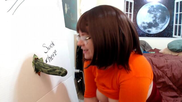 Velma's Day at the Glory Hole video from Chelle Silverstein