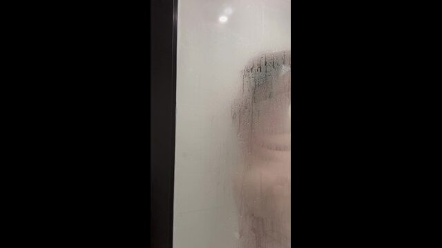 Hot and steamy shower time video from GreenEyedFreakyMom