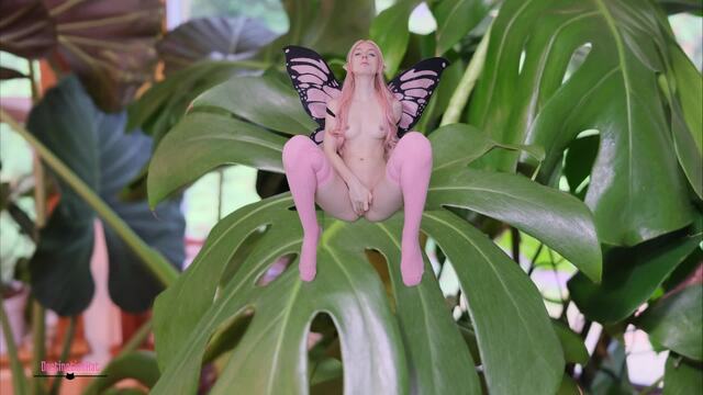 Masturbating and Peeing Over My Plants video from DestinationKat