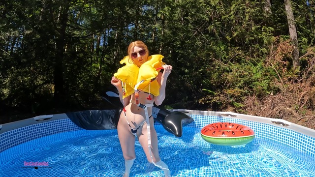 Your Inflatable Life Jacket Fetish video from DestinationKat