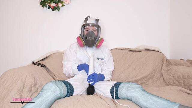 Hazmat Masturbation On The House video from DestinationKat