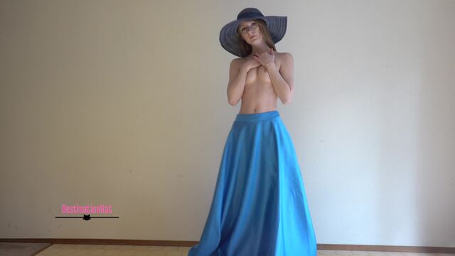 Dancing In A Blue Dress video from DestinationKat