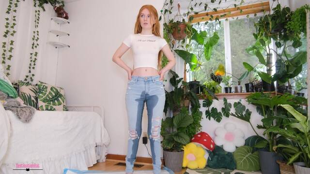 Wet Jeans and Panty video from DestinationKat