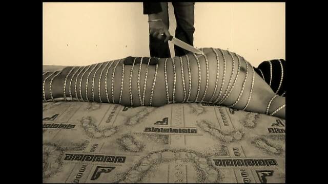 Bondage and knife play video from Dominique269