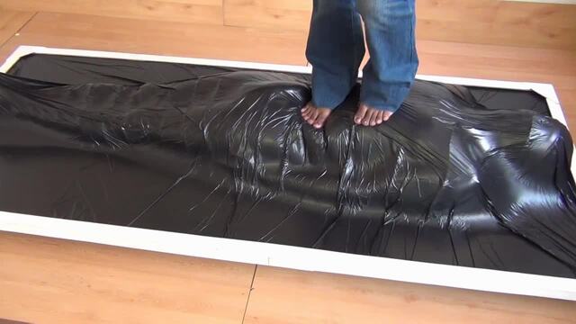 Tied up and trampled video from Dominique269