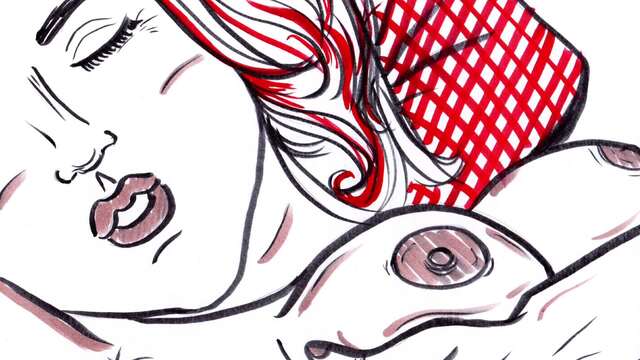 Touching Myself Drawing For Pleasure video from