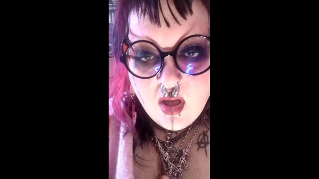 Clit play on my bouncy sex chair video from Goddess Akyria