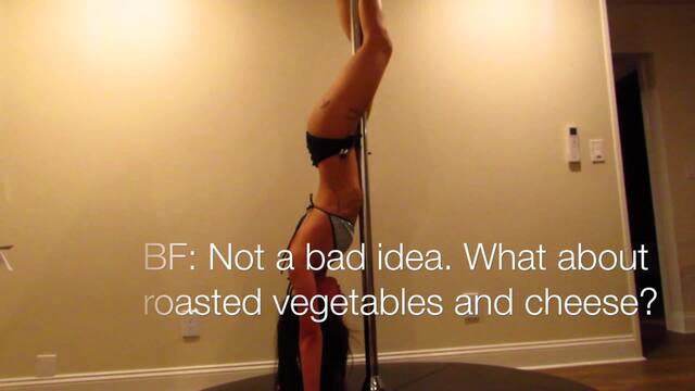 BLOOPERS Pole and Resistance Band video from Felicity Azura