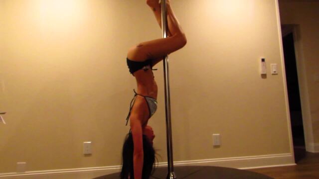 Pole + Resistance Band video from Felicity Azura