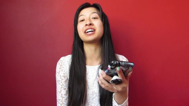 Deepthroat a dildo for Goddess video from Felicity Azura