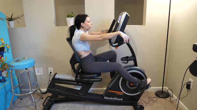 Olivia's Bike Programming video from GG Fetish Media