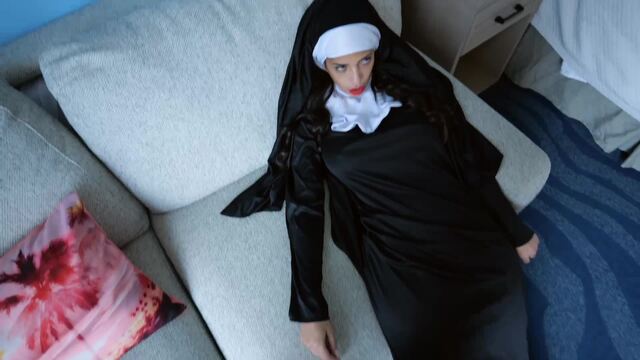 Doll Play with the Nun - Eden video from GG Fetish Media